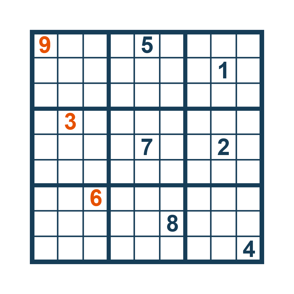 alan-wareham-sudoku-1024 Partially filled 9x9 sudoku puzzle grid